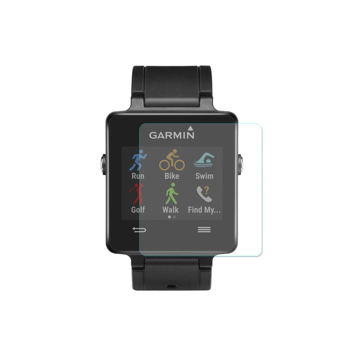 2 kpl HATTU PRINCE Garmin Vivoactive karkaistu lasi 0.2mm