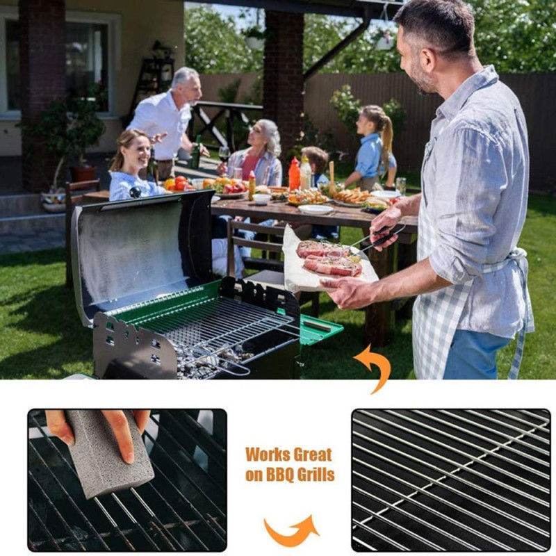 Barbecue Grill Scrubbing Stone BBQ Brick Cleaner Cleaning Block