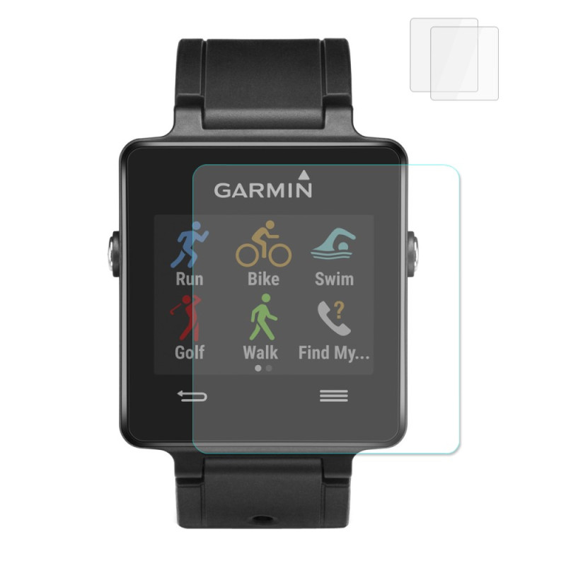 2 stk HAT PRINCE Garmin Vivoactive Herdet Glass 0.2mm