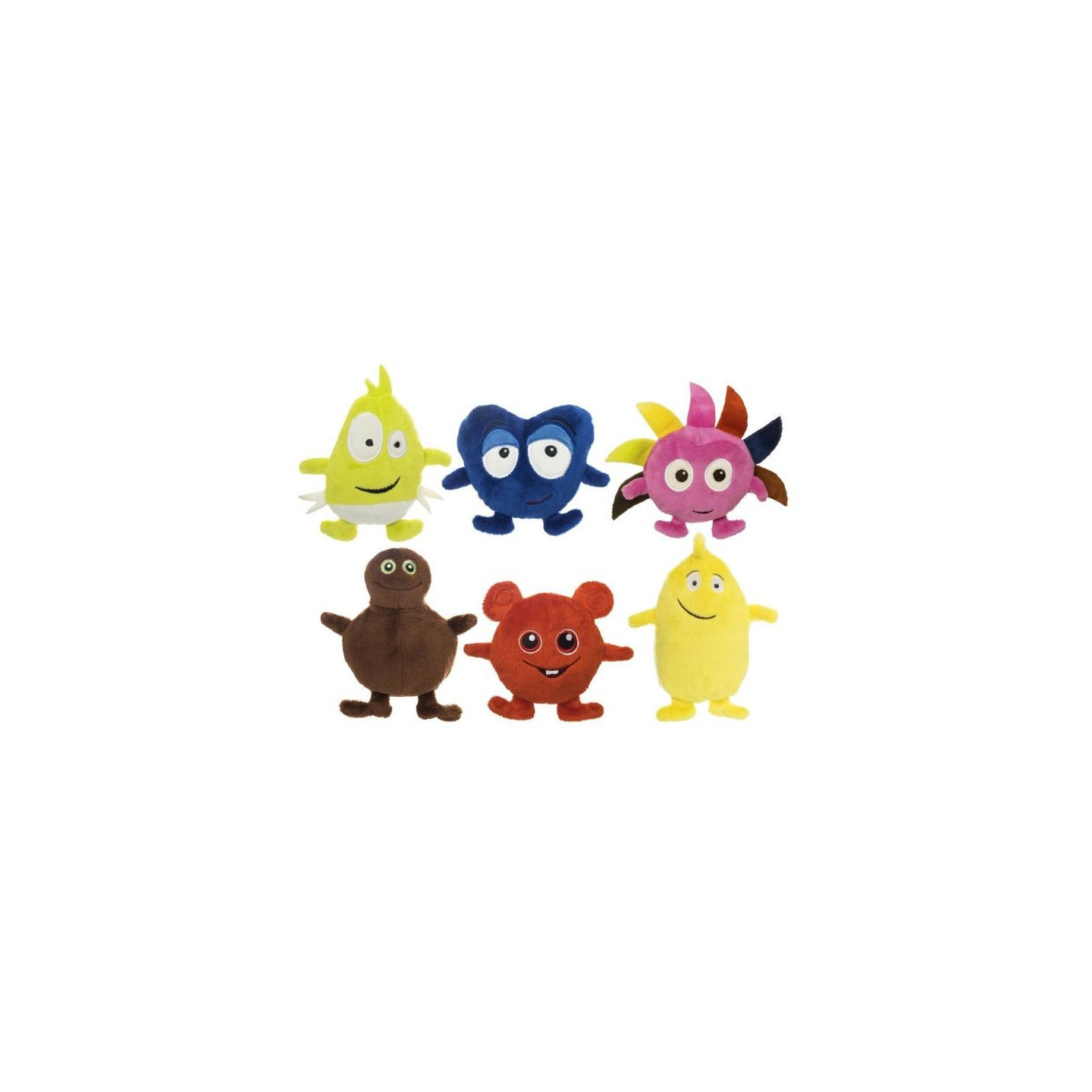 BABBLARNA Utstoppede dyr 6 forskjellige