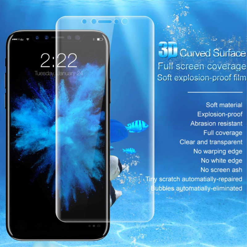 IMAK Skærmbeskyttere til iPhone X/XS - Soft Hydrogel 2 - pack