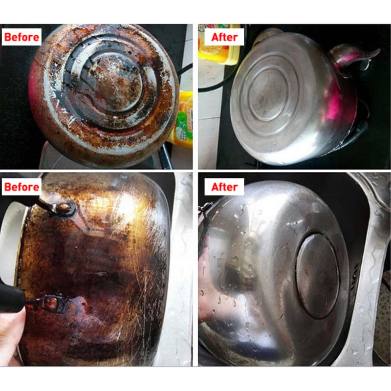 2 - pack Magic Sponge - rengjøringsverktøy Kasserolle stekepanne osv