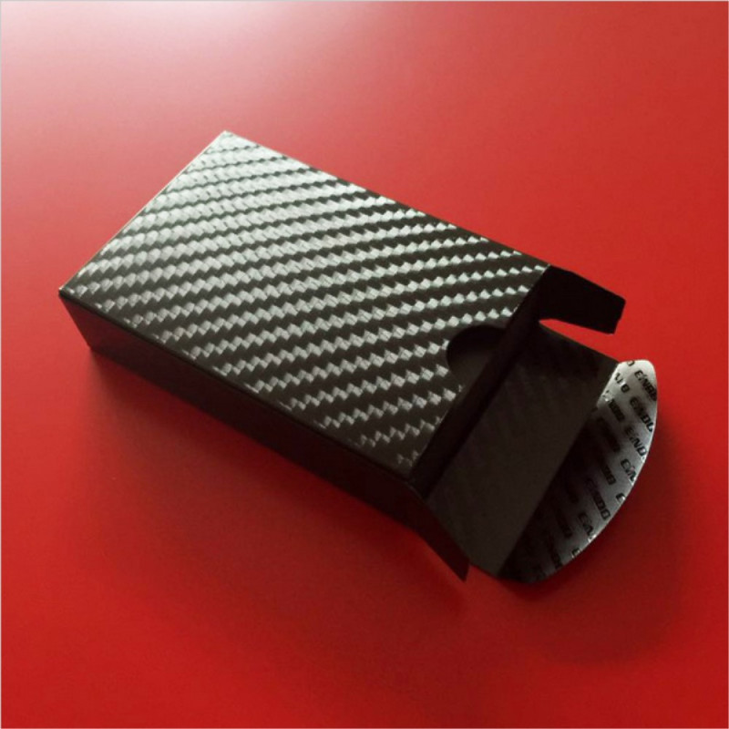 54Pcs Waterproof Plastic Black Geometry Back Poker Playing Cards