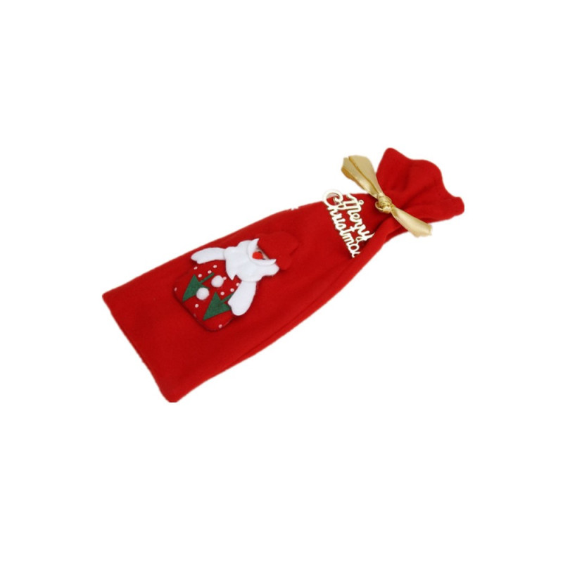 Dekorasjonsholder til gløggflaske - Julenissen