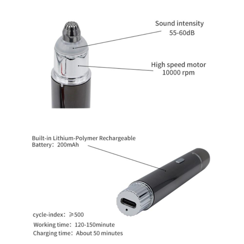 Kulmakarvojen karvanpoistaja kivuton kulmakarvatrimmeri Kulmakarvojen