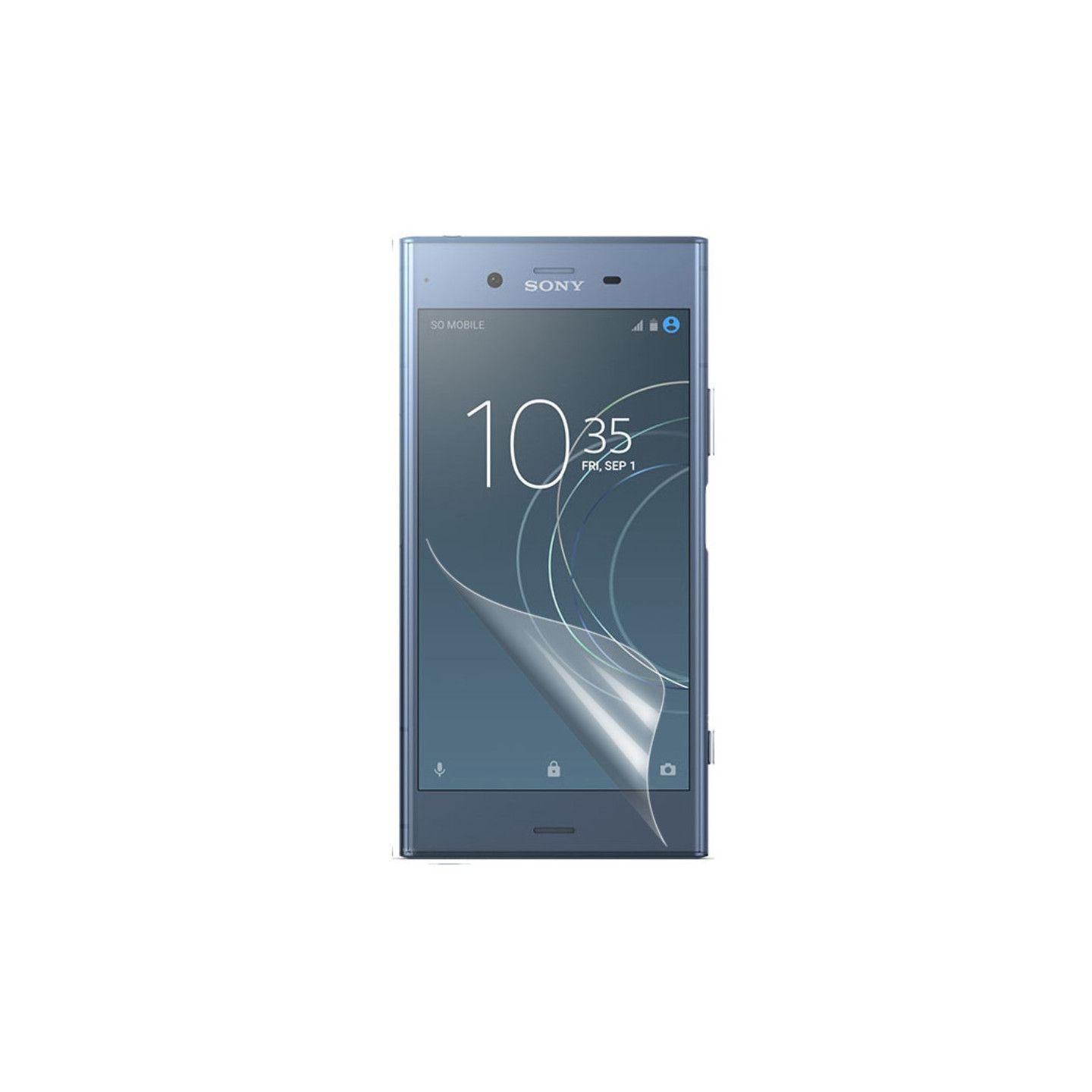 Ultra Kirkas LCD Näytönsuoja Film - Sony Xperia XZ1