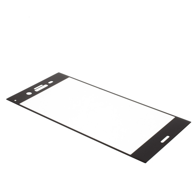 3D karkaistu lasi koko näytön peitto Sony Xperia XZ1 - musta