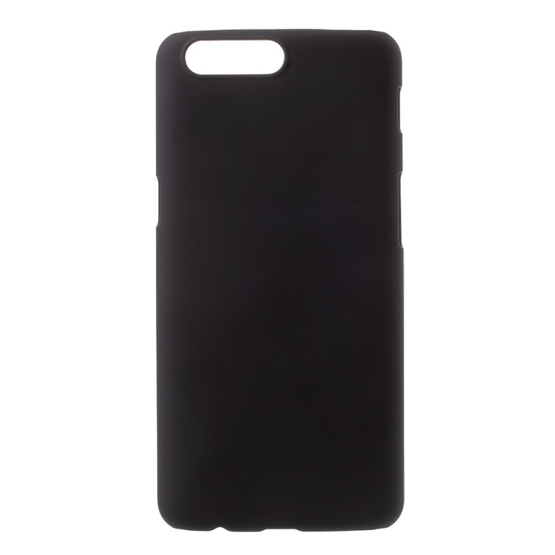 OnePlus 5 Skal Plastcase Rubberized - Black