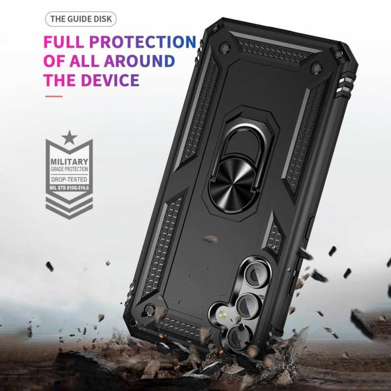 For Samsung Galaxy A54 5G Shockproof Kickstand Phone Case Car Mount Metal Sheet