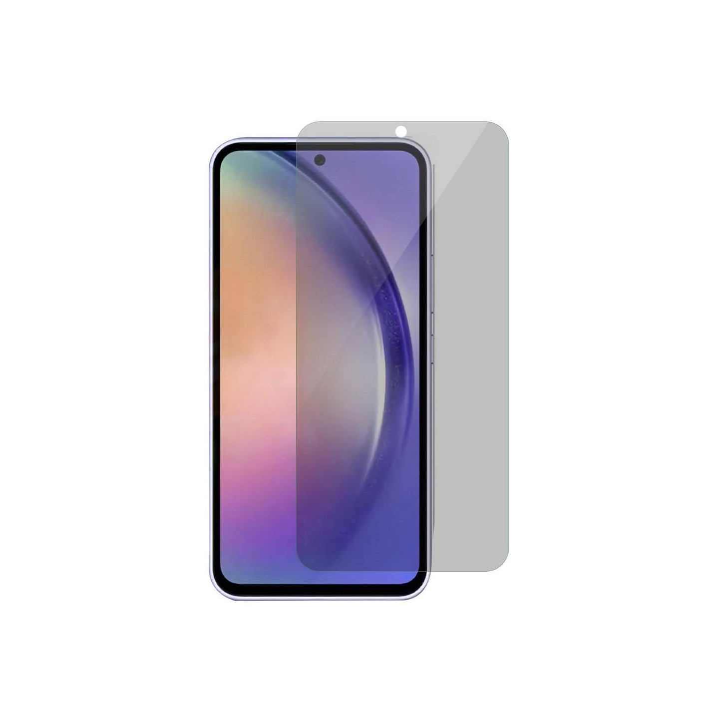 Til Samsung Galaxy A54 5G Fulldeksel Herdet Glass Privacy Anti - Peep