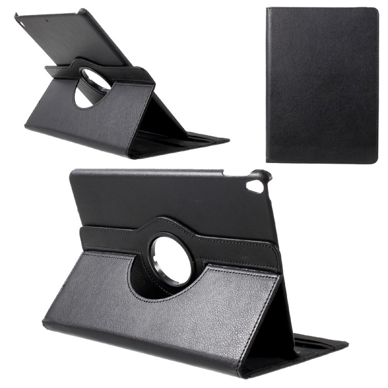 iPad Air 10.5 (2019) / Pro 10.5 (2017) 360 - Rotary Case Litchi Grain - Black