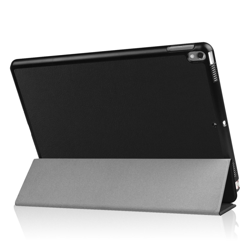 For iPad Pro 10.5 / Air 10.5 (2019) Tri - fold Stand Case Cover - Black