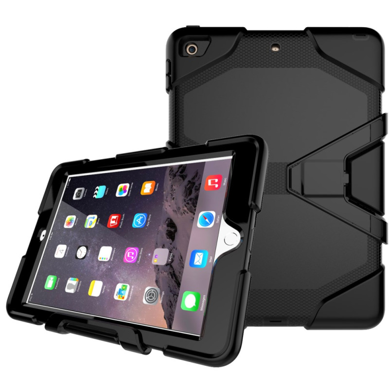 iPad 9.7 (2018) / iPad 9.7 (2017) Heavy Duty Armor case - Black