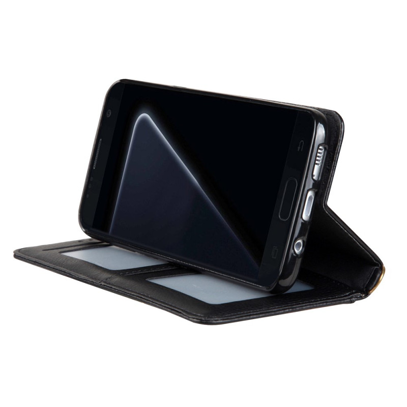 CMAI2 Litchi plånbokscase Samsung Galaxy S8 Plus - Black