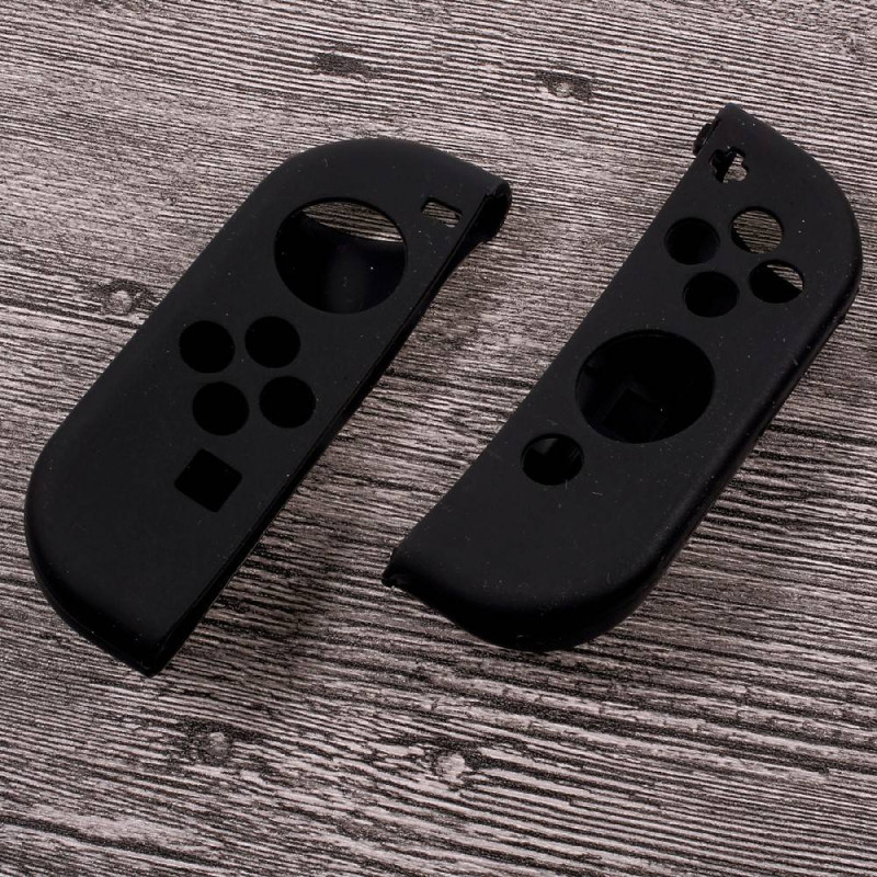 Soft Silicone Case Compatible with Nintendo Switch - Black