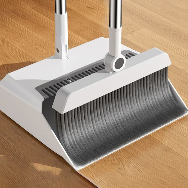 Dustpan brush Shovel broom and dustpan set for dust sweeping with scraping teeth