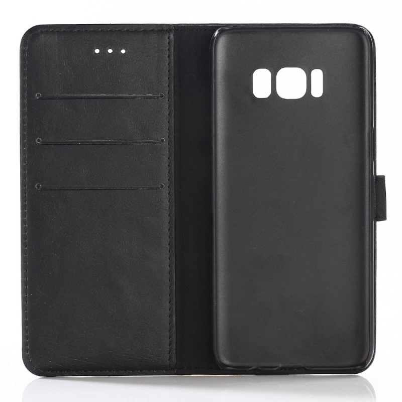 Samsung Galaxy S8 Plus Stylish lommebok - cover Sort