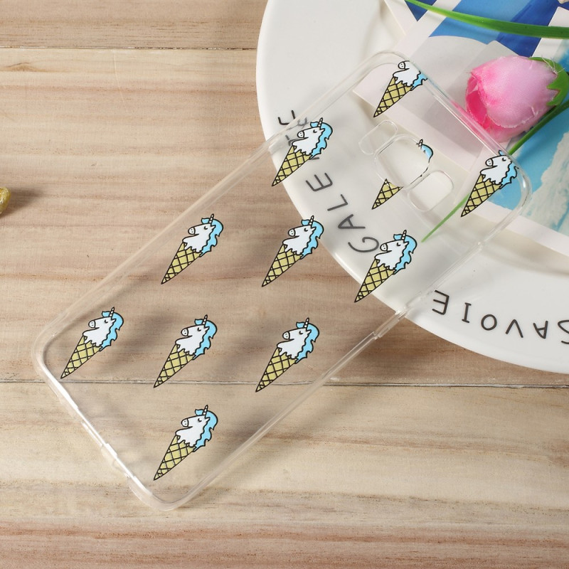 Samsung Galaxy S8 TPU - deksel - Unicorn Ice Cream