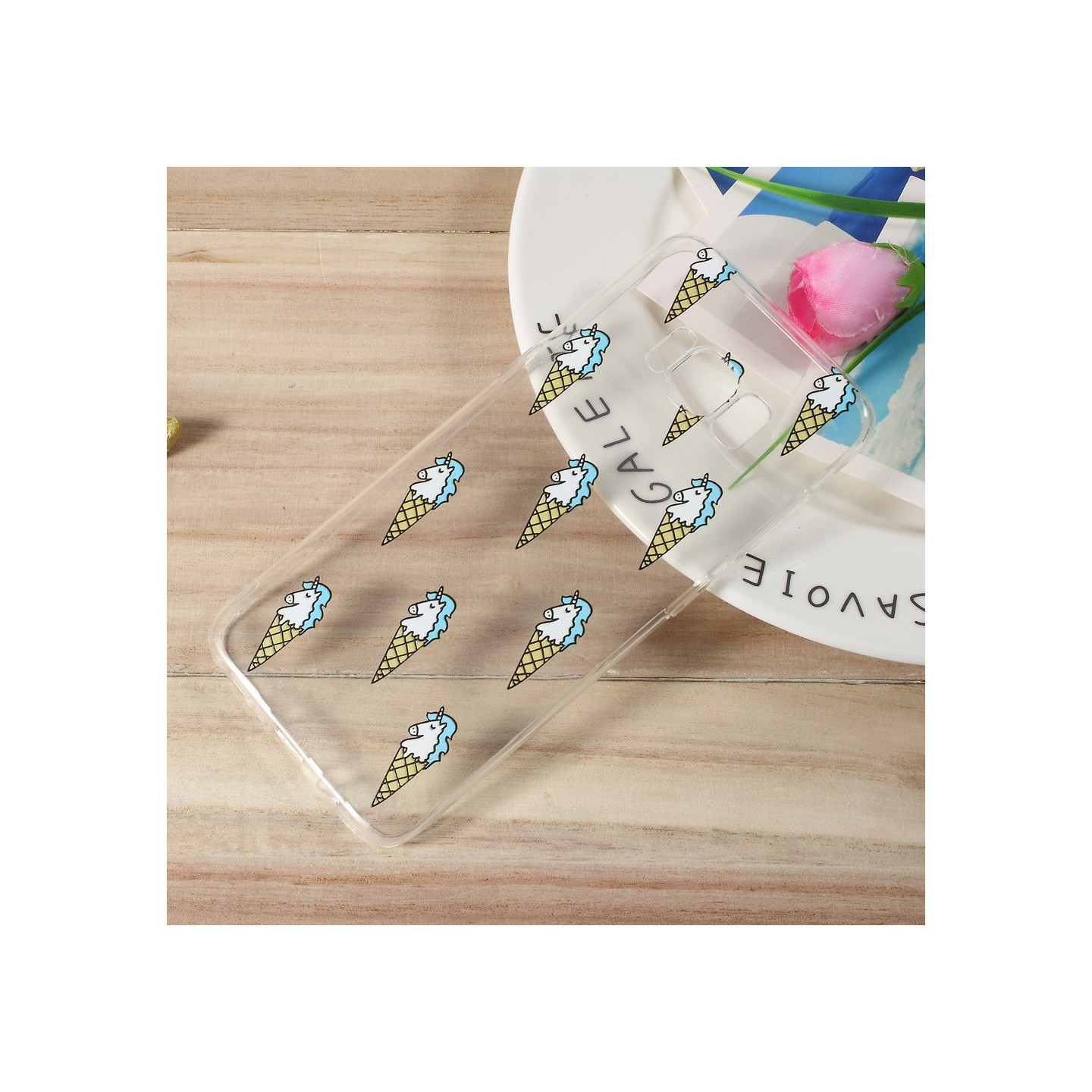 Samsung Galaxy S8 TPU - cover - Unicorn Ice Cream