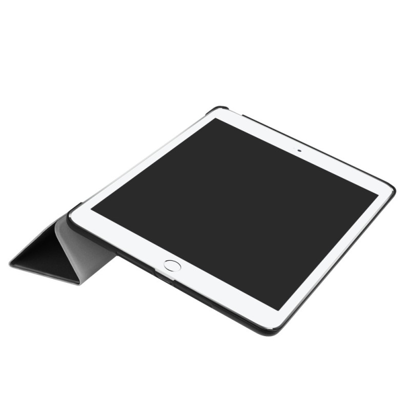 Til iPad 9,7 - tommer (2017) Trifoldet Stand Tablet - etui - Sort