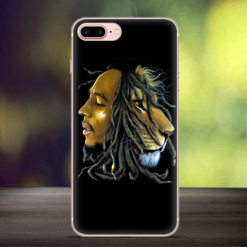iPhone 7 Plus TPU - deksel - Bob Marley