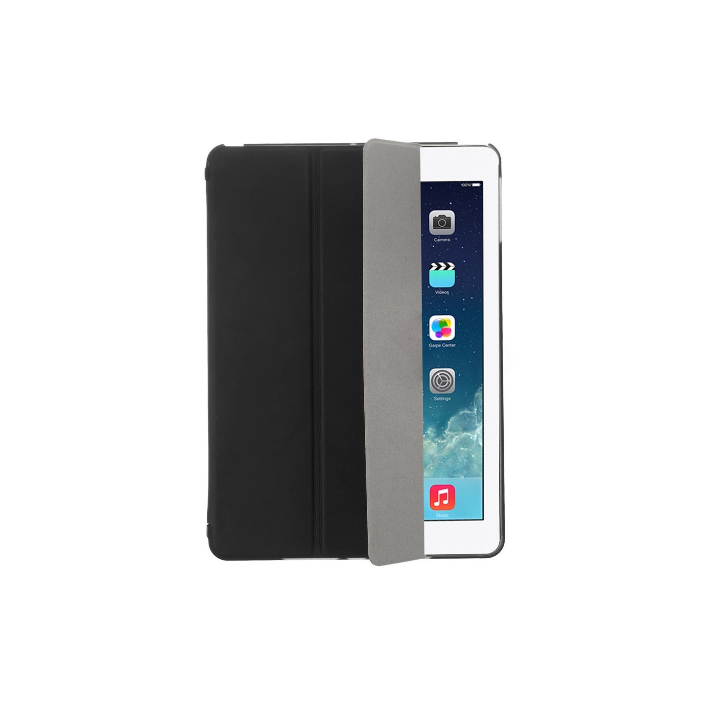 iPad Air / iPad 9.7 2017/2018 Slim fit tri - fold case - Black