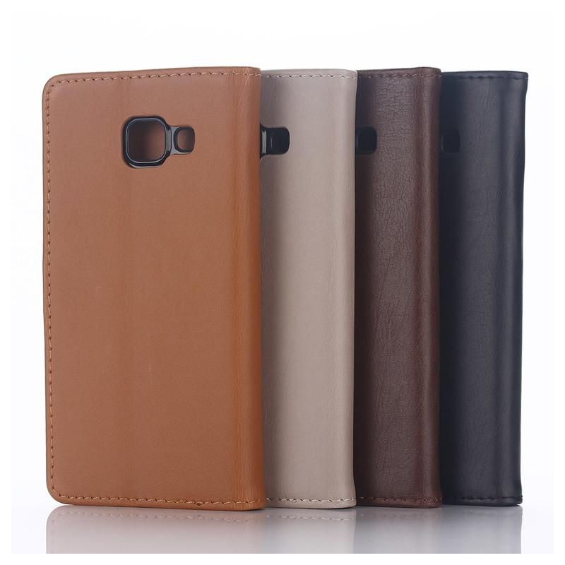 Crazy Horse Lompakkokotelo Samsung Galaxy A3 2017: lle