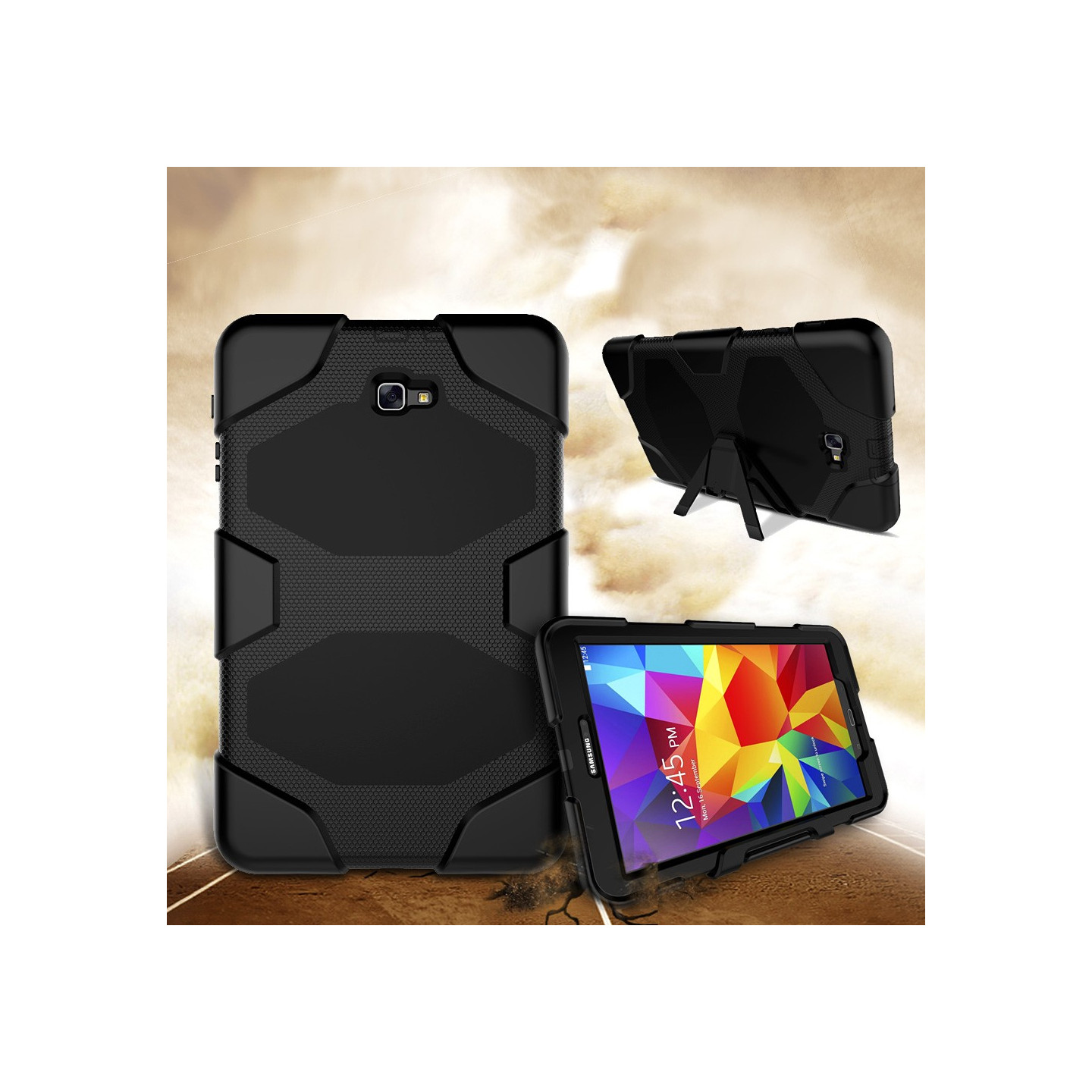 Samsung Galaxy Tab A 10.1" (2016) Heavy Duty Armor suojakuori