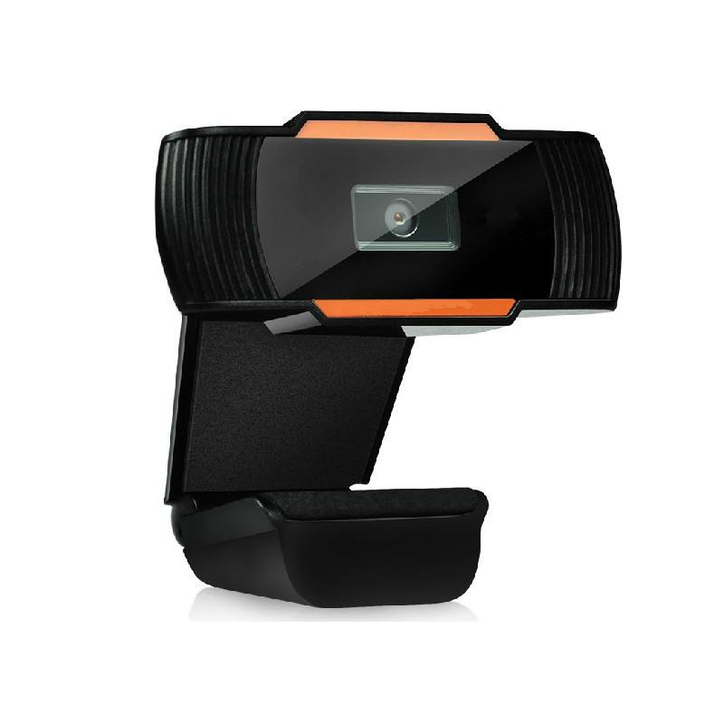 12MP pixels HD 360 Webcam USB PC Bærbar Kamera Sort