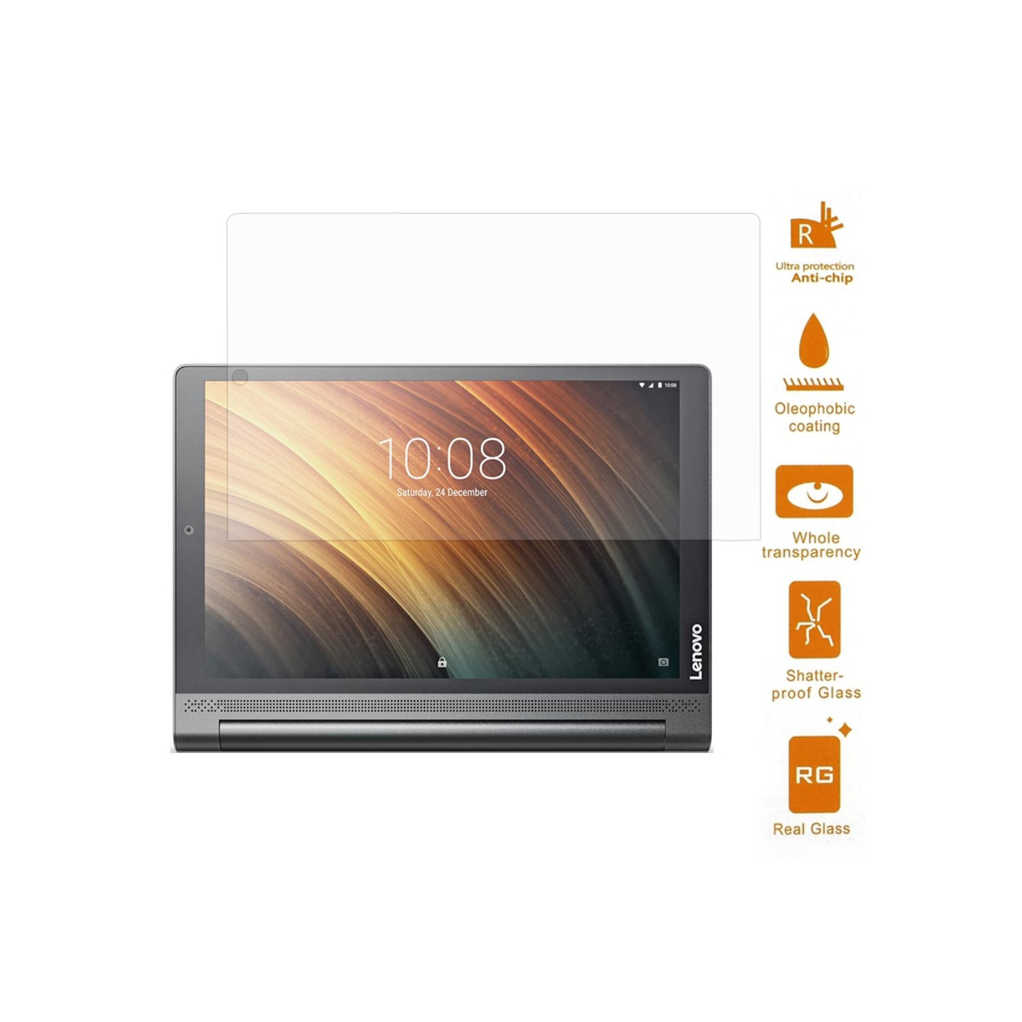 Härdat Glas for Lenovo Yoga Tab 3 Plus 10.1"