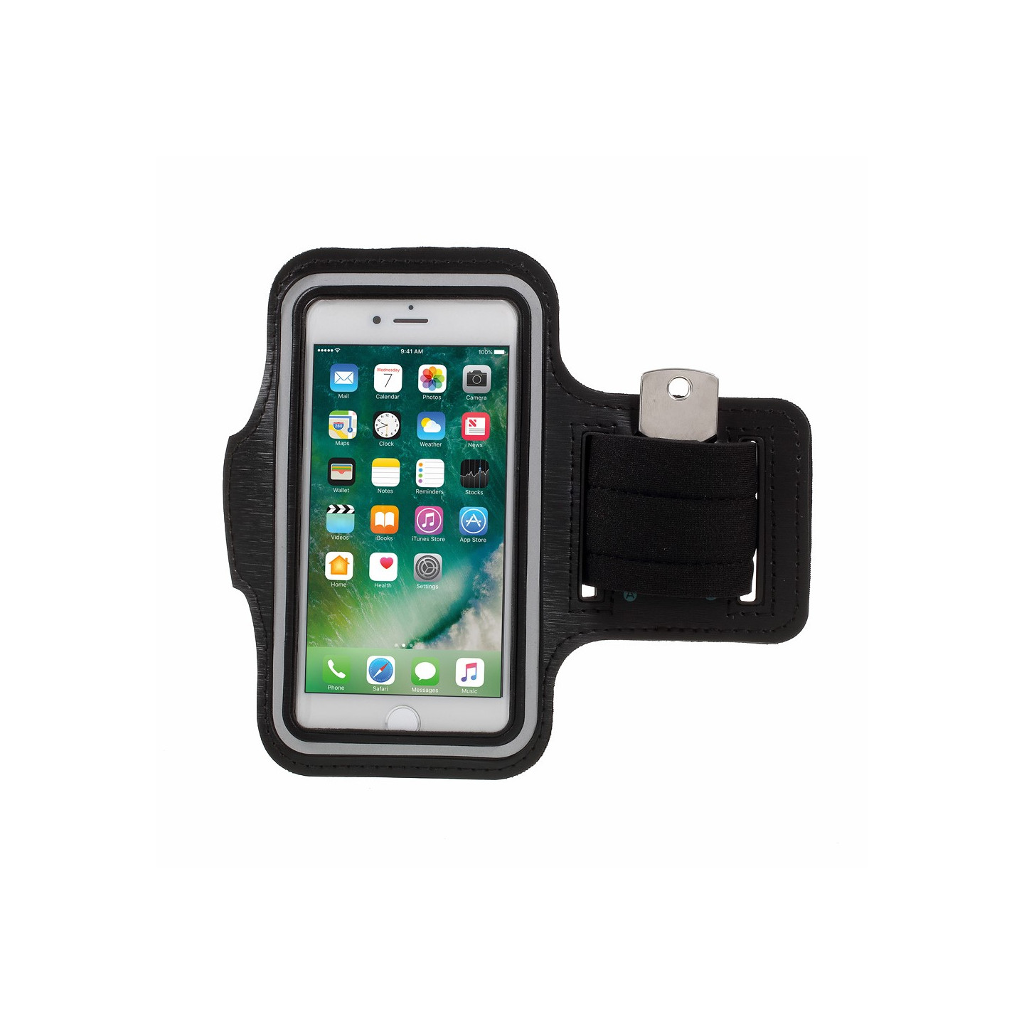 Sportarmband for iPhone 8/7/6/SE 2020 SVART