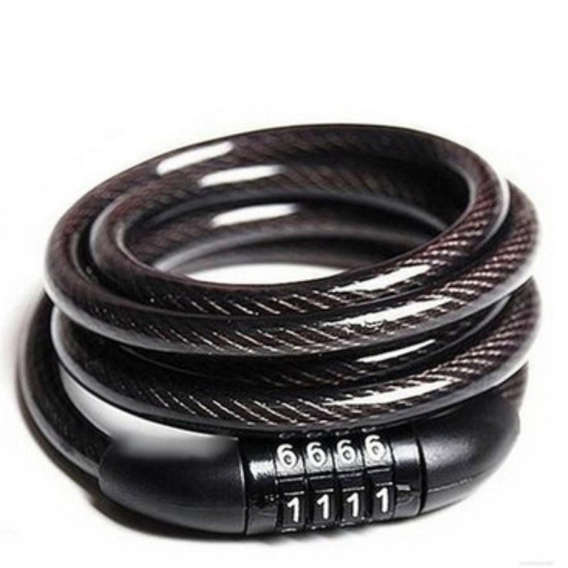 Bicycle Bike Steel Cable Password Lock
