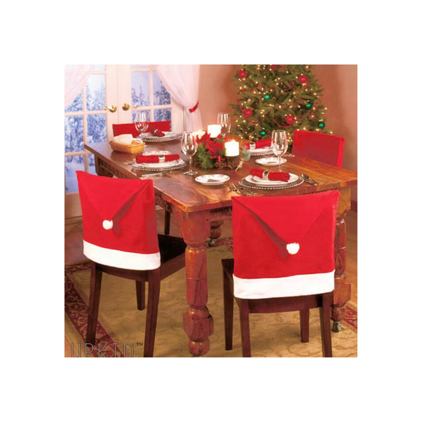 Stolrygg - Julepynt 2stk/sett
