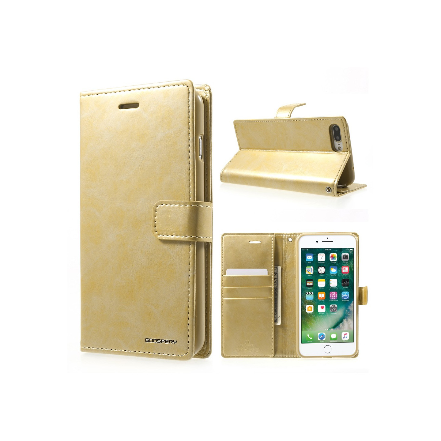 Mercury Goospery Blue Moon til iPhone 7 Plus 5,5" Gull