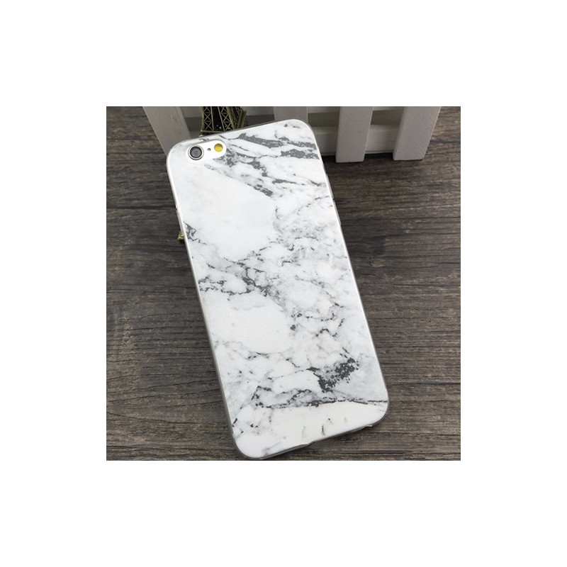 iPhone 7 Plus TPU - deksel Marmor
