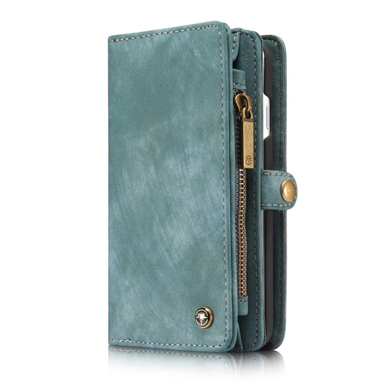 CASEME For iPhone 7 Plus / 8 Plus Retro Split läder plånbokscase