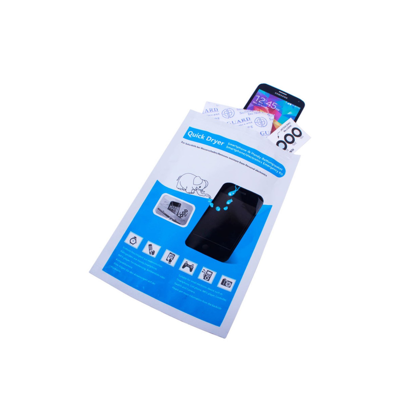 Mobil tørketrommel/hurtigtørker fuktighetsfjerner