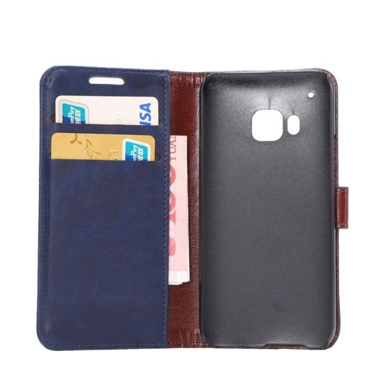 HTC ONE M9 Stilig Lommebok - deksel Mørkeblå