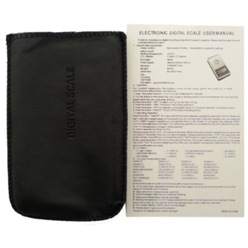 Digital smykkeskala 0,01 g til 100 g