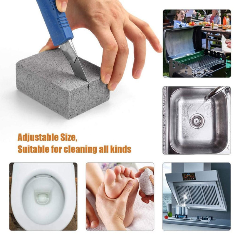 Barbecue Grill Scrubbing Stone BBQ Brick Cleaner Cleaning Block