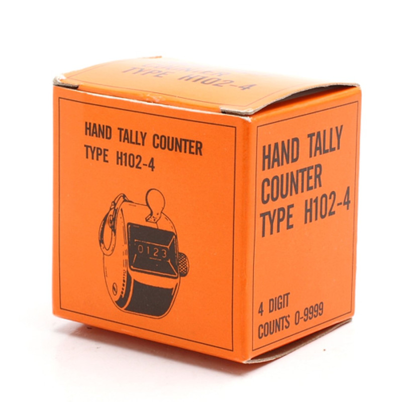 Bærbar 4 - sifret skjerm i metall publikumsteller