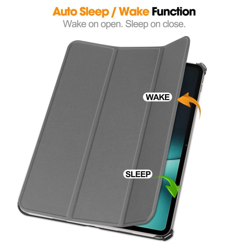 OnePlus Padille Tri - fold Stand Wake/Sleep Cover Tablet - kotelo - Harmaa