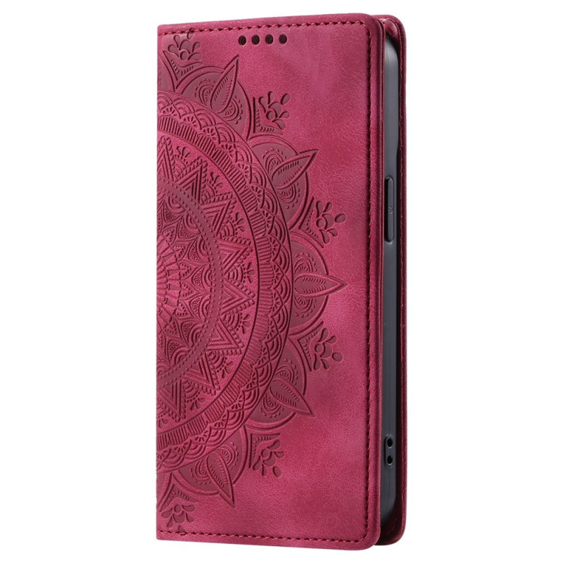 Case for iPhone 17 Pro Max with Magnetic Closure Pattern Imprinted