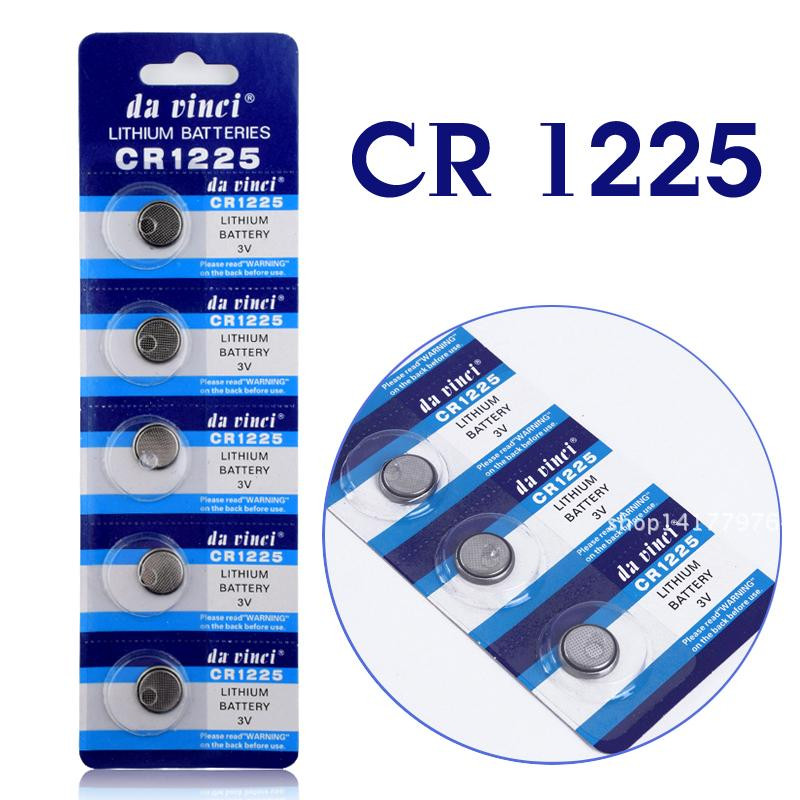 Button Cells Battery CR1225 - 5 pcs