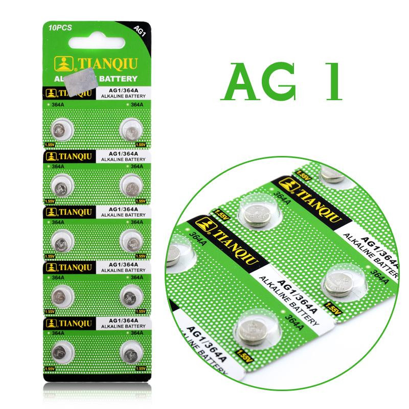 Button Coin Cells Battery SR60 / V364 / AG 1