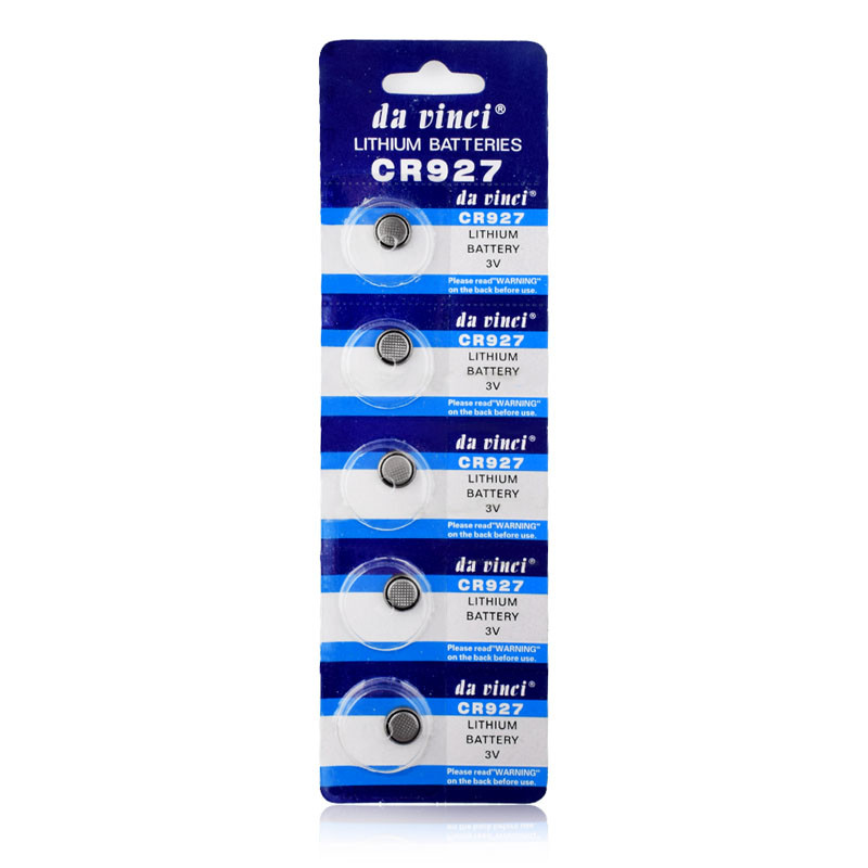 Button Coin Cells Battery CR927 - 5pcs