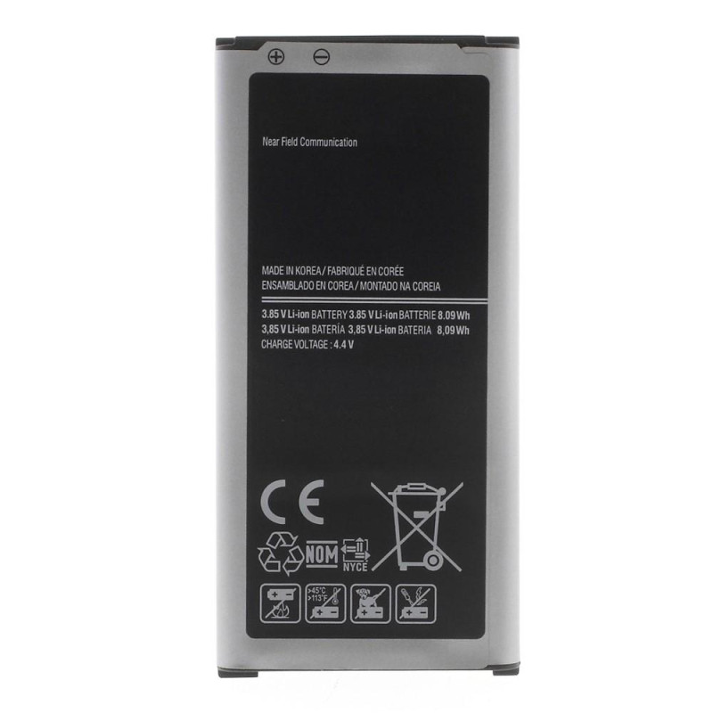 Batteri til Samsung Galaxy S5 Mini 3.85V 2100mAh genopladeligt Li - ion