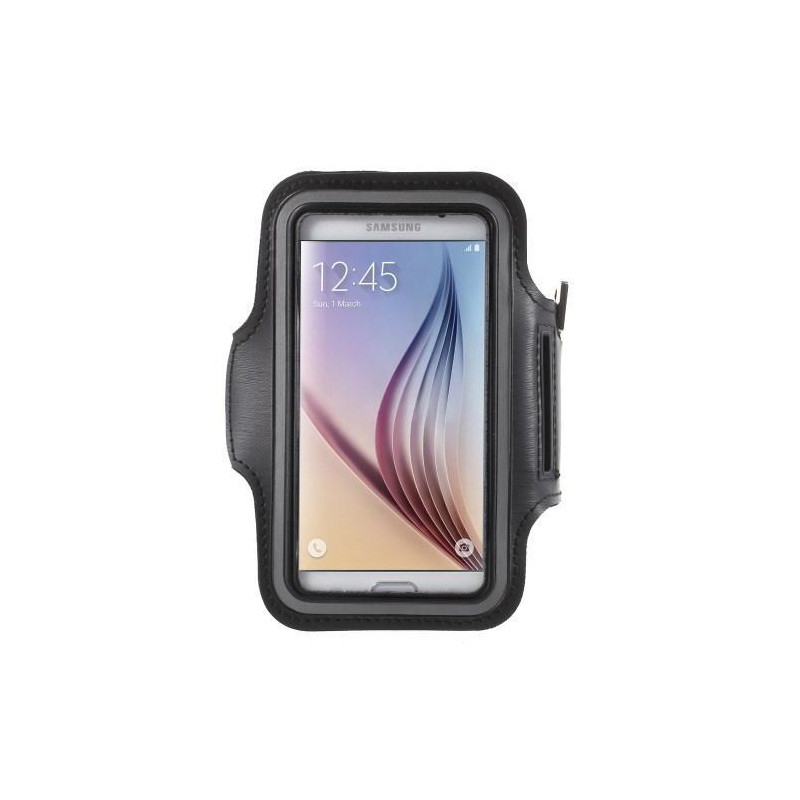 Sportsarmbånd til Samsung Galaxy S7 Edge - Sort