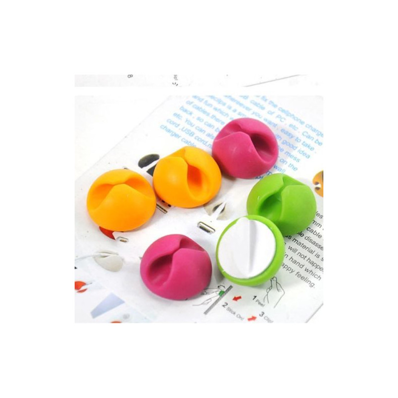 Kabelholder for alle typer kabler 6 - Pack