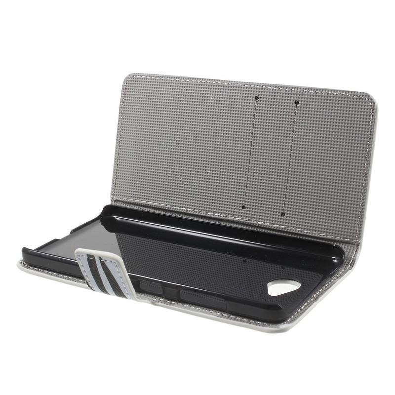 Microsoft Lumia 650 Lompakkokotelo - Zebra